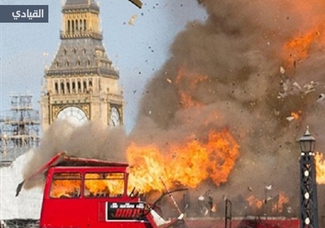 انفجار حافلة ركاب في لندن.. والمفجر جاكي شان؟!
